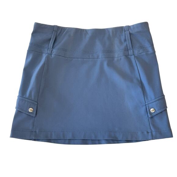 Köppen Active Skirt Women’s Size S Gray Blue Sporty Prep Tenniscore - Picture 1 of 5